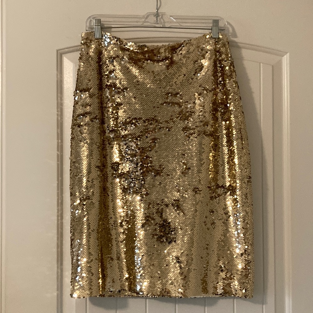 NWT Loft outlet sequin skirt